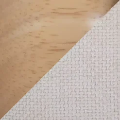 Kirklands Home Benches & Ottomans|Natural Bacci Nesting Ottomans, Set of 2 Tan