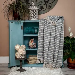 Best Natural Striped Woven Tassel Throw Blankets & Throws