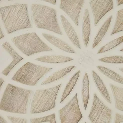 Kirklands Home Wall Plaques|Natural Carved Wood Medallion Round Wall Plaque Tan