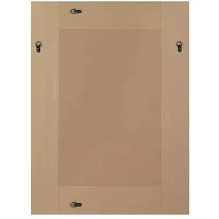 Kirklands Home Decorative Mirrors|Natural Chevron Wood Wall Mirror