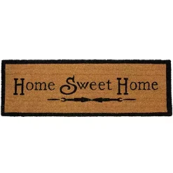 Kirklands Home Doormats|Natural Coir Home Sweet Home Doormat