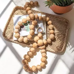 Clearance Natural Dried Gourd Garland Decorative Accents