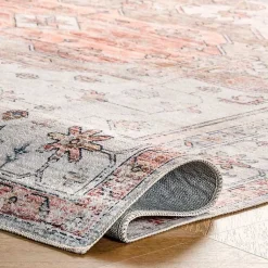 Kirklands Home Area Rugs|Natural Faded Vintage Washable Runner