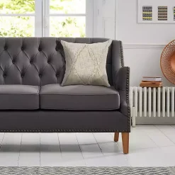 Sale Natural Fringe Diamond Pillow, 26 in. Pillows