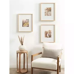 Kirklands Home Gallery Wall Frames|Natural Gibson 3-pc. Gallery Wall Frame Set
