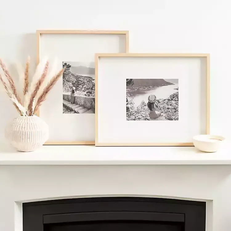 Kirklands Home Gallery Wall Frames|Natural Gibson 3-pc. Gallery Wall Frame Set