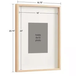 Kirklands Home Gallery Wall Frames|Natural Gibson 3-pc. Gallery Wall Frame Set