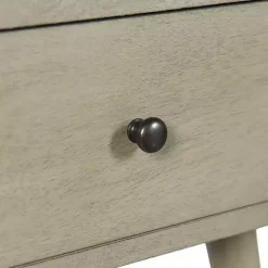 Kirklands Home Accent & End Tables|Natural Wood 1-Drawer Arthur Accent Table Gray