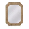 Kirklands Home Decorative Mirrors|Natural Honey Wood Phillip Wall Mirror