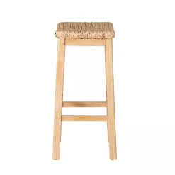 Kirklands Home Bar Stools & Counter Height Stools|Natural Hyacinth Haysom Bar Stool Tan