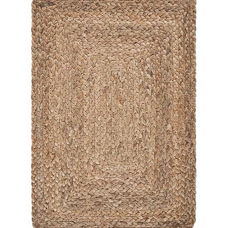 Kirklands Home Table Linens|Natural Jute Braided Placemats, Set of 4 Tan