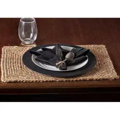 Kirklands Home Table Linens|Natural Jute Braided Placemats, Set of 4 Tan