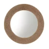 Kirklands Home Decorative Mirrors|Natural Jute Round Wall Mirror