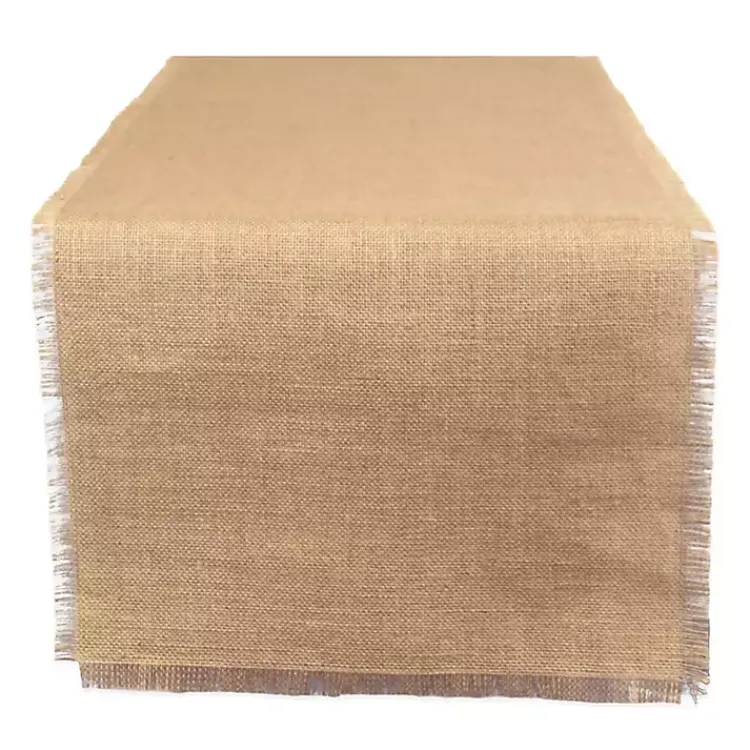 Kirklands Home Table Linens|Natural Jute Table Runner, 48 in. Tan