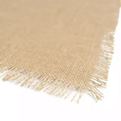 Kirklands Home Table Linens|Natural Jute Table Runner, 110 in. Tan