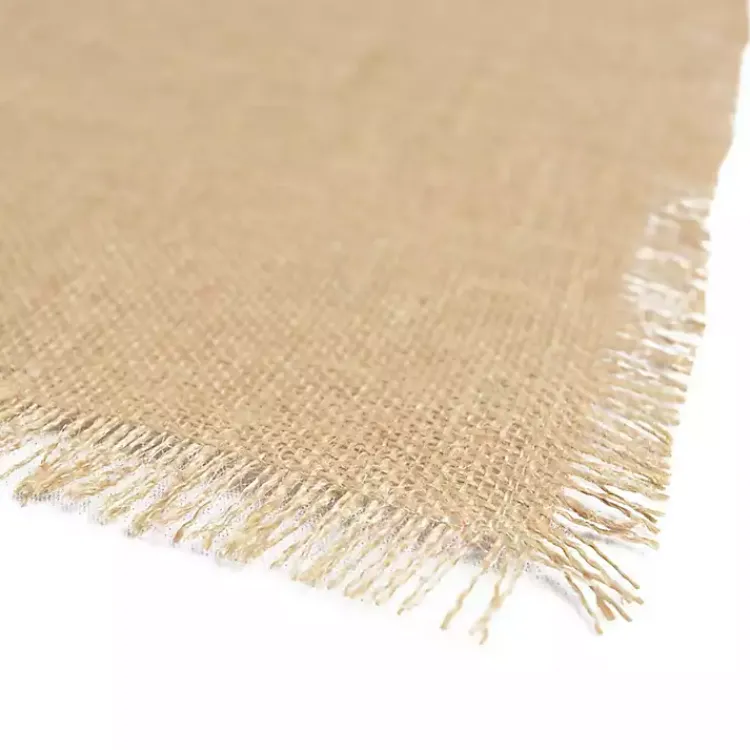 Kirklands Home Table Linens|Natural Jute Table Runner, 110 in. Tan