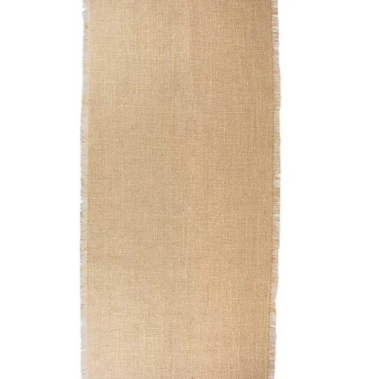 Kirklands Home Table Linens|Natural Jute Table Runner, 110 in. Tan