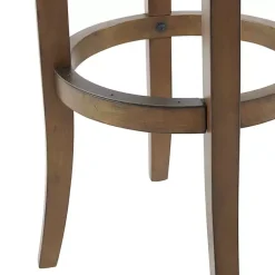 Kirklands Home Bar Stools & Counter Height Stools|Natural Linen and Wood Bar Stool Tan