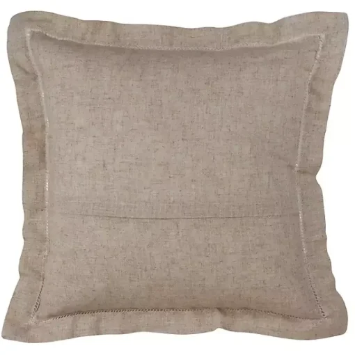 Best Natural Linen Down Hemstitched Pillow, 20 in. Pillows