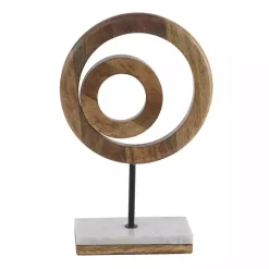 Sale Natural Mango Wood Rings Sculpture Statues & Figurines