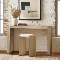 Kirklands Home Console Tables|Natural Monterey Console Table Tan