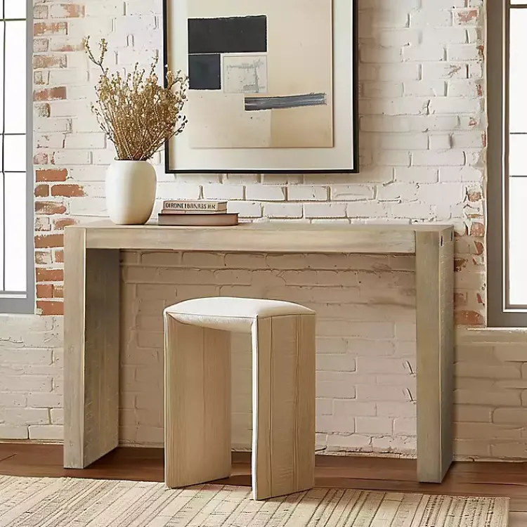 Kirklands Home Console Tables|Natural Monterey Console Table Tan