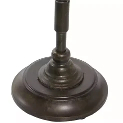 Kirklands Home Accent & End Tables|Natural Pine and Gray Metal Accent Table, 21 in.