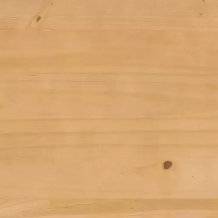 Kirklands Home Beds & Headboards|Natural Pine Wood Slatted Headboard Queen Bed Tan