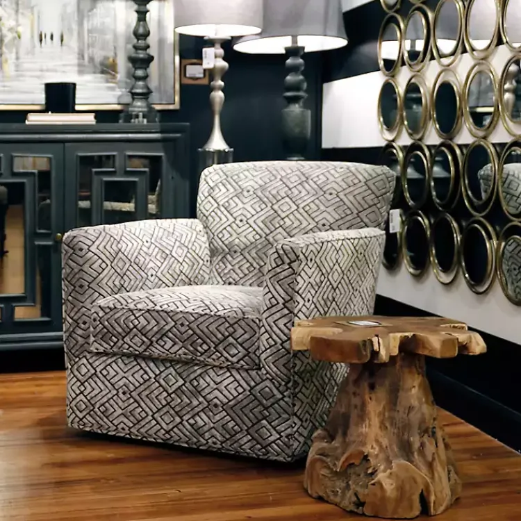 Kirklands Home Accent & End Tables|Natural Preserved Teak Wood Root Accent Table