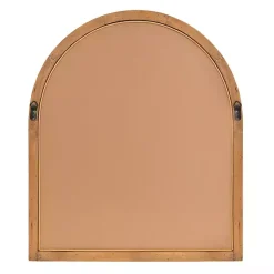 Kirklands Home Decorative Mirrors|Natural Rattan Arch Wall Mirror