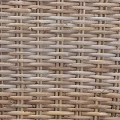 Kirklands Home Dining Chairs|Natural Rattan Cutout Back Dining Chair Brown