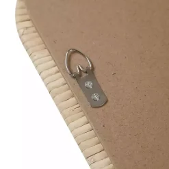 Kirklands Home Decorative Mirrors|Natural Rattan Frame Rectangle Wall Mirror