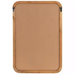 Kirklands Home Decorative Mirrors|Natural Rattan Rounded Rectangle Wall Mirror