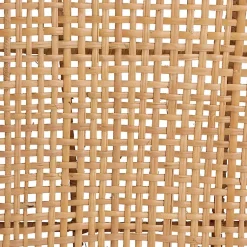 Kirklands Home Dining Chairs|Natural Rat Woven Back Dining Chairs, Set of 2 Tan