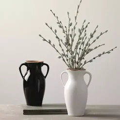 Online Natural Rimmed Urn Vase Vases
