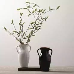 Online Natural Rimmed Urn Vase Vases