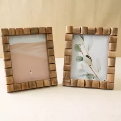 Sale Natural Rustic Wood 2-pc. Picture Frame Set, 8x10 Picture Frames