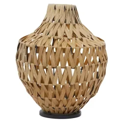 Outlet Natural Seagrass Tapered Neck Coastal Vase Vases