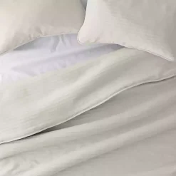 Kirklands Home Quilts|Natural Stitched Stripes 3-pc. Queen Quilt Set