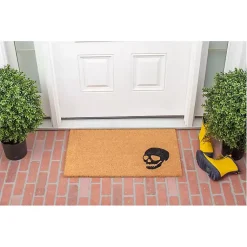 Online Natural Coir Skull Doormat Halloween