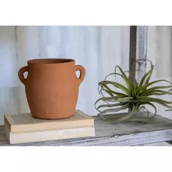 New Natural Terracotta Vase with Handles Vases