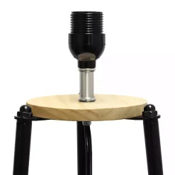 Kirklands Home Floor Lamps|Natural 3-Tier Tripod Floor Lamp