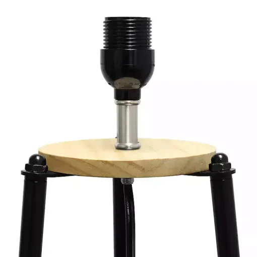 Kirklands Home Floor Lamps|Natural 3-Tier Tripod Floor Lamp