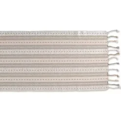 Kirklands Home Table Linens|Natural Tonal Stripe Table Runner