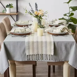 Kirklands Home Table Linens|Natural Tonal Stripe Table Runner