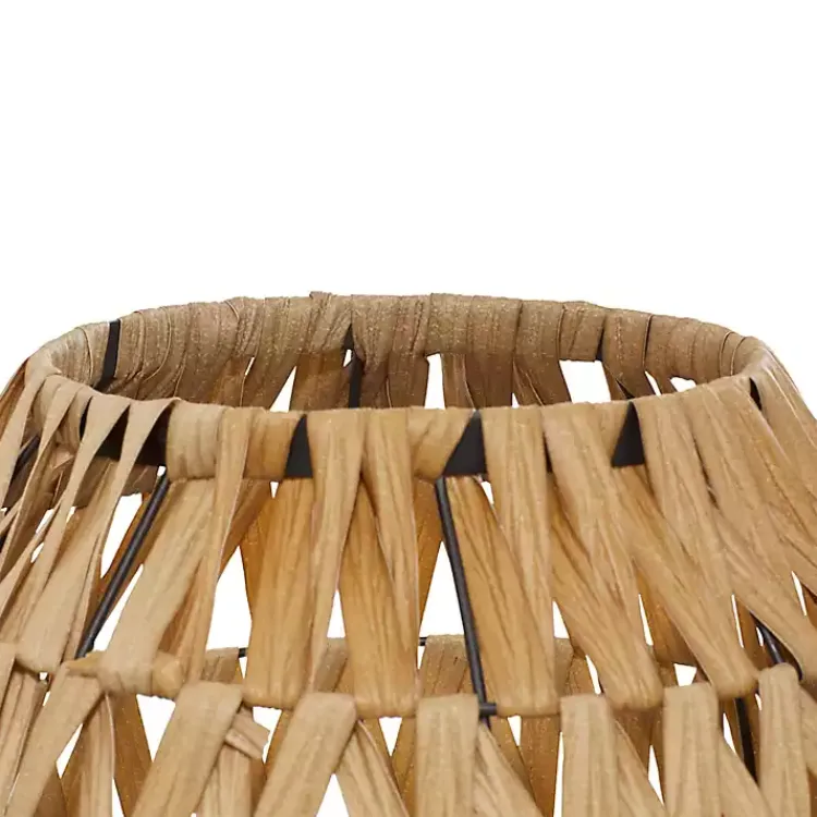 Clearance Natural Tone Faux Seagrass Coastal Vase Vases