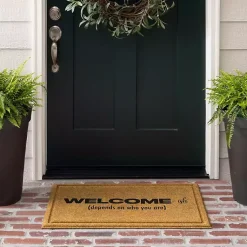 Kirklands Home Doormats|Natural Welcome-ish Doormat