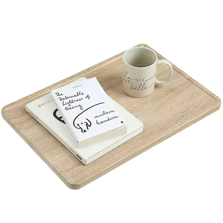 Kirklands Home Nightstands|Natural Wood Bedside Shelf Tan