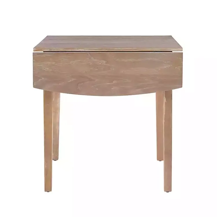 Kirklands Home Dining Tables|Natural Wood Drop Leaf Dining Table Tan