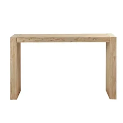 Kirklands Home Console Tables|Natural Wood Frame Console Table